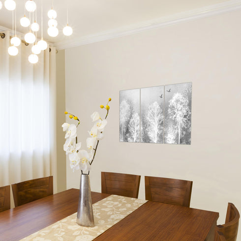 Wandbilder Wohnzimmer XXL Wald Moderne Bilder Abstrakt
